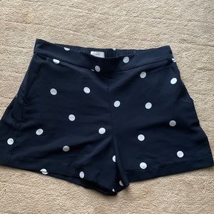 Loft polka dot shorts. Size medium. Elastic back waist.